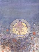 Charles Rennie Mackintosh Harvest Moon (mk19) painting